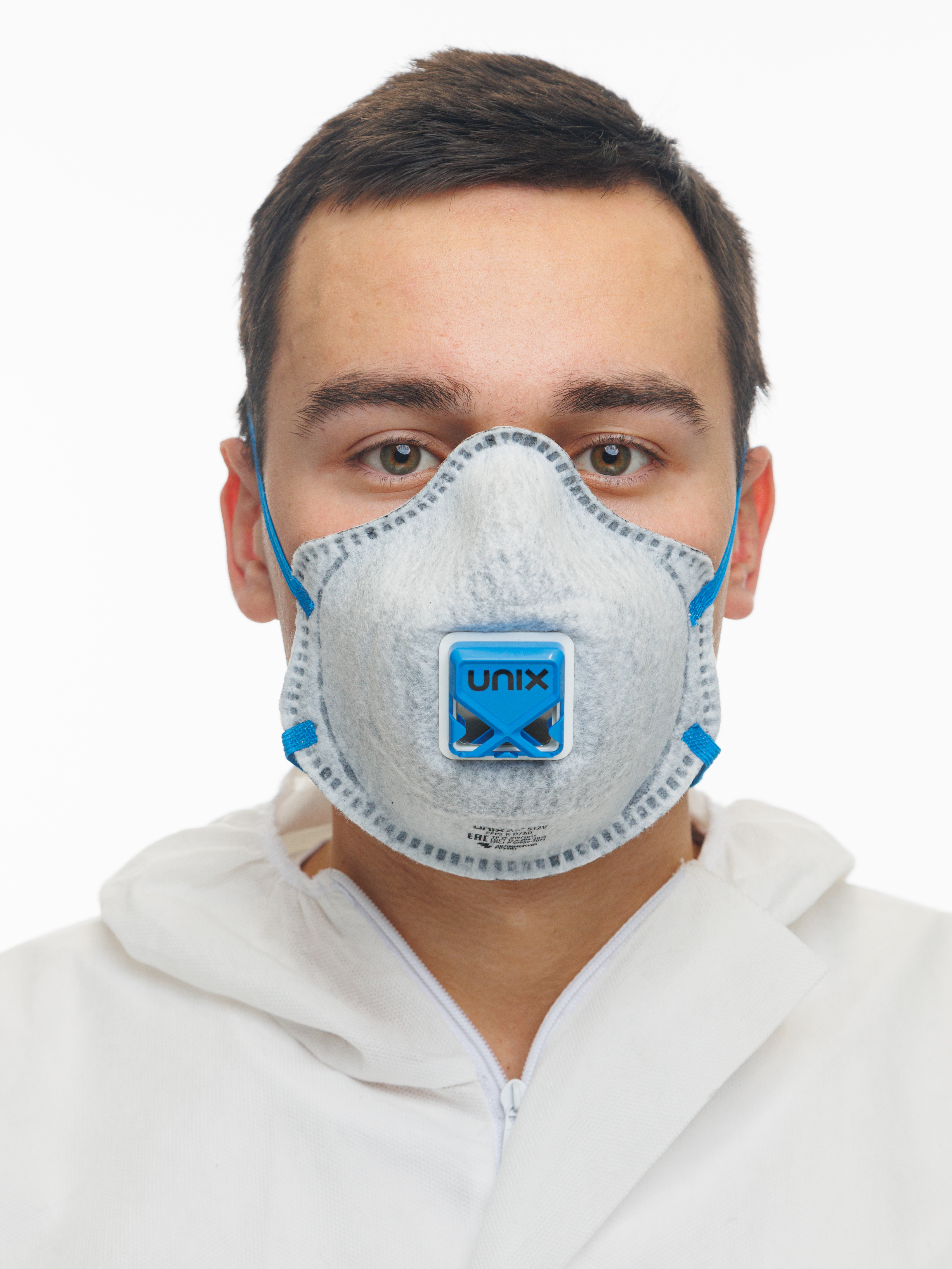 картинка Полумаска формованная фильтрующая UNIX Air 511V FFP1 R D 